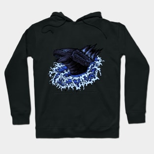 The Great Godzilla off Kanagawa Hoodie